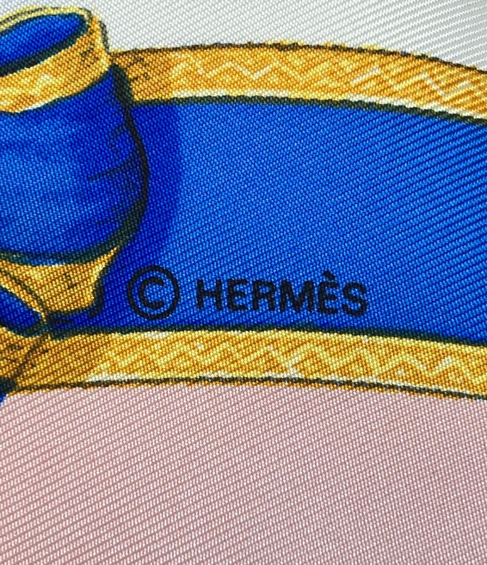Hermes Scarf Silk 100% Carre 90 French National Riding School Ecole Francaise — view 2