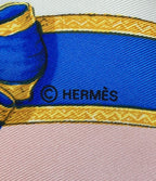 Hermes Scarf Silk 100% Carre 90 French National Riding School Ecole Francaise — view 2