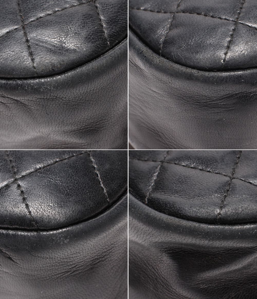 Chanel Chain Shoulder Bag Gold Quilted Lambskin — view 5