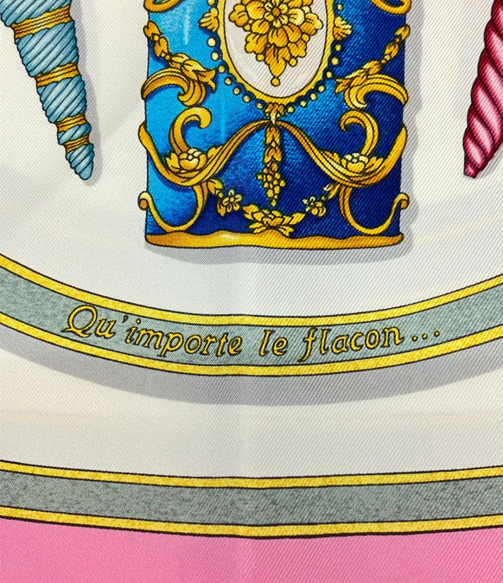 Hermes Scarf Silk 100% Carre 90 Qu'importe le Flacon — view 5