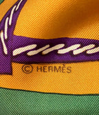 Hermes Scarf Silk 100% la Chasse en Afrique — view 2