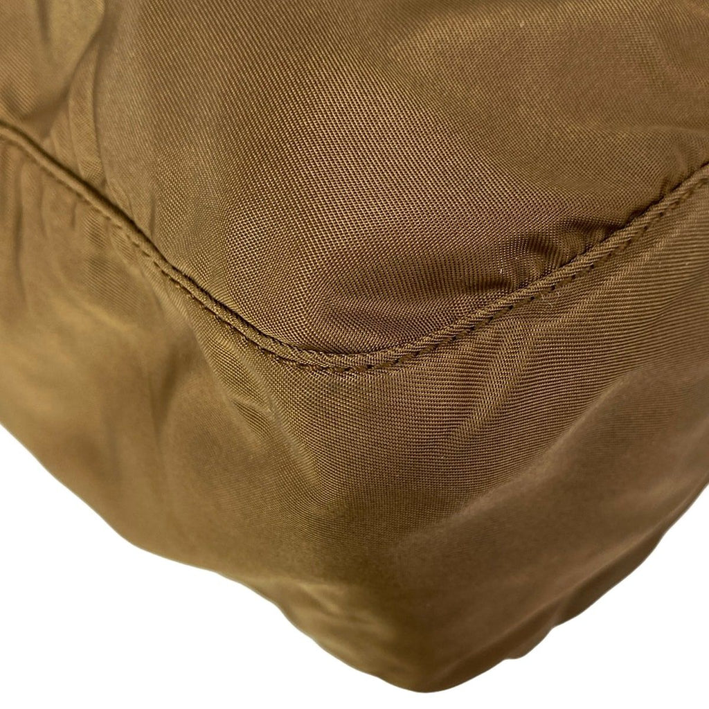 Prada Shoulder Bag Brown Leather — view 6
