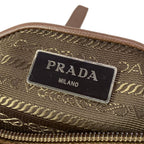 Prada Shoulder Bag Brown Leather — view 9