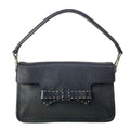 Prada Handbag ST Vienna Fifty Black Ribbon Leather
