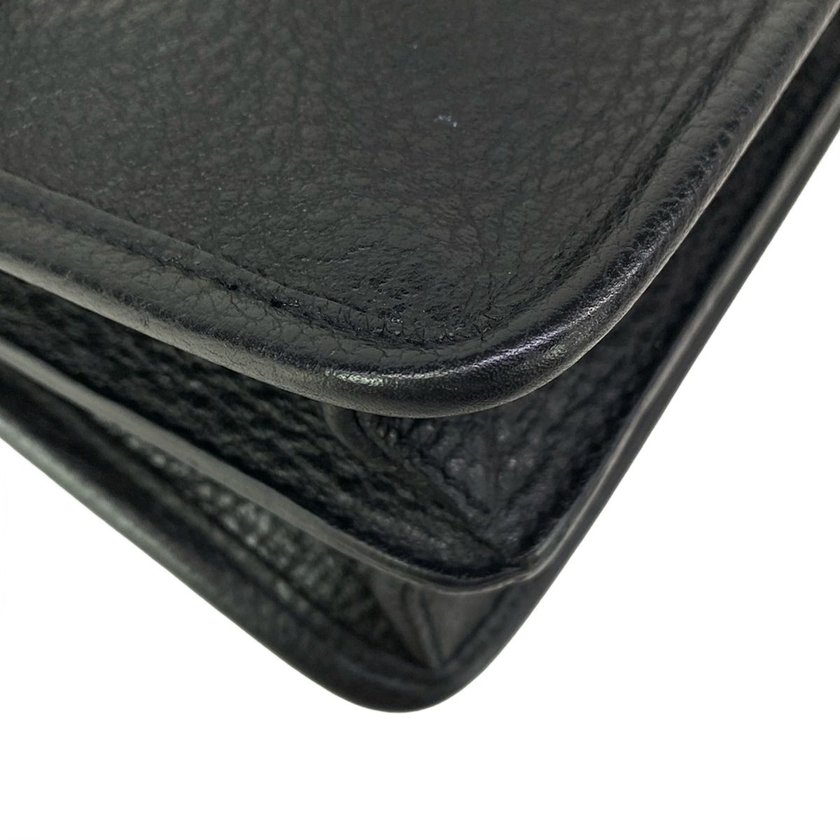 Prada Handbag ST Vienna Fifty Black Ribbon Leather — view 6
