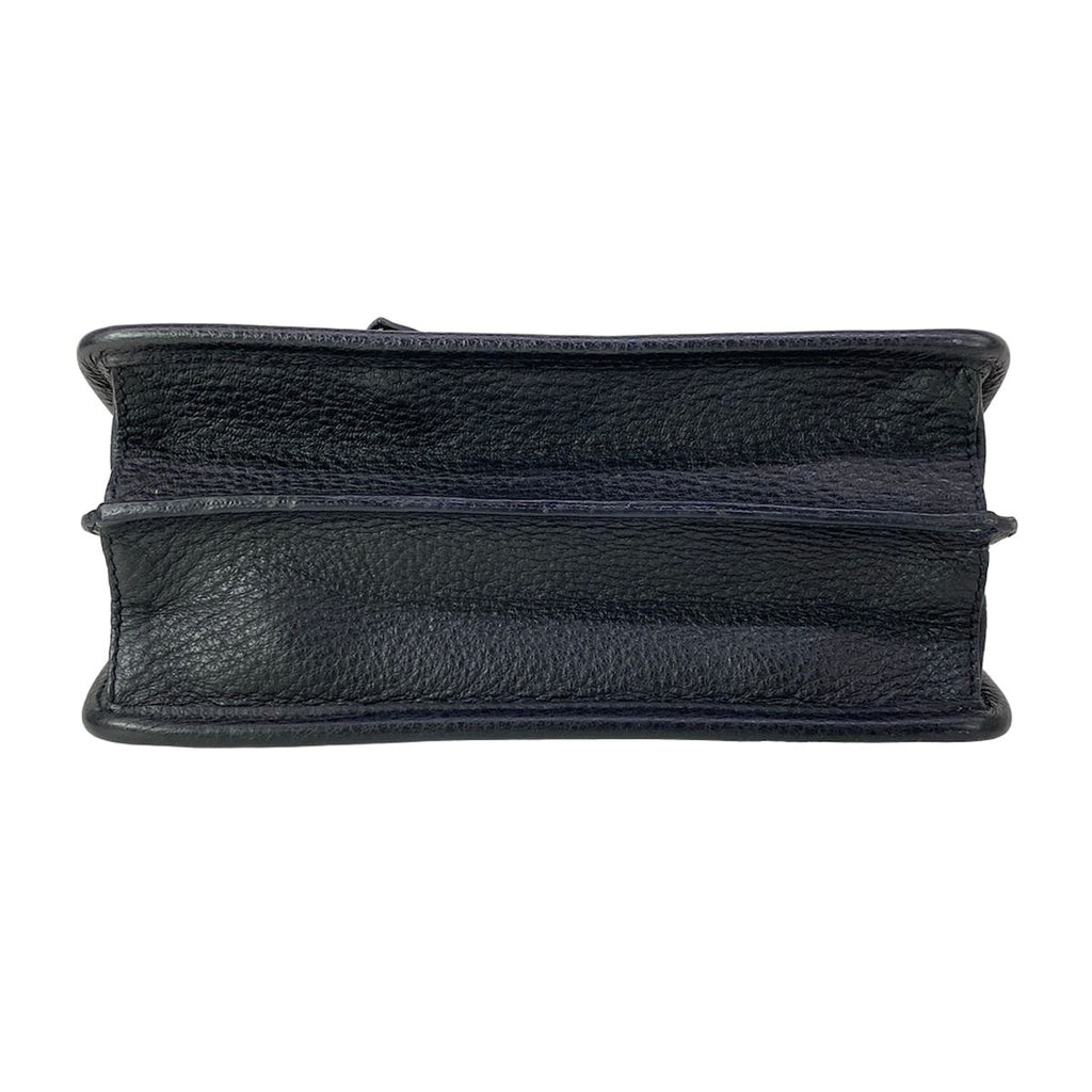 Prada Handbag ST Vienna Fifty Black Ribbon Leather — view 5