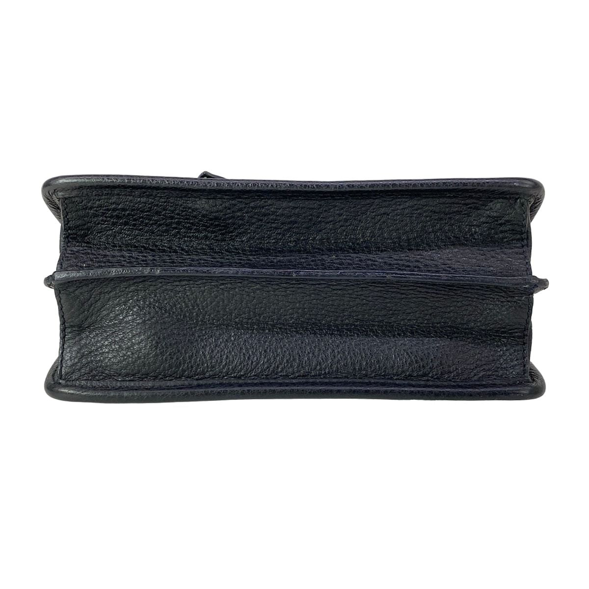 Prada Handbag ST Vienna Fifty Black Ribbon Leather — view 5