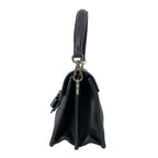 Prada Handbag ST Vienna Fifty Black Ribbon Leather — view 4