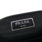 Prada Shoulder Bag Black Leather — view 9