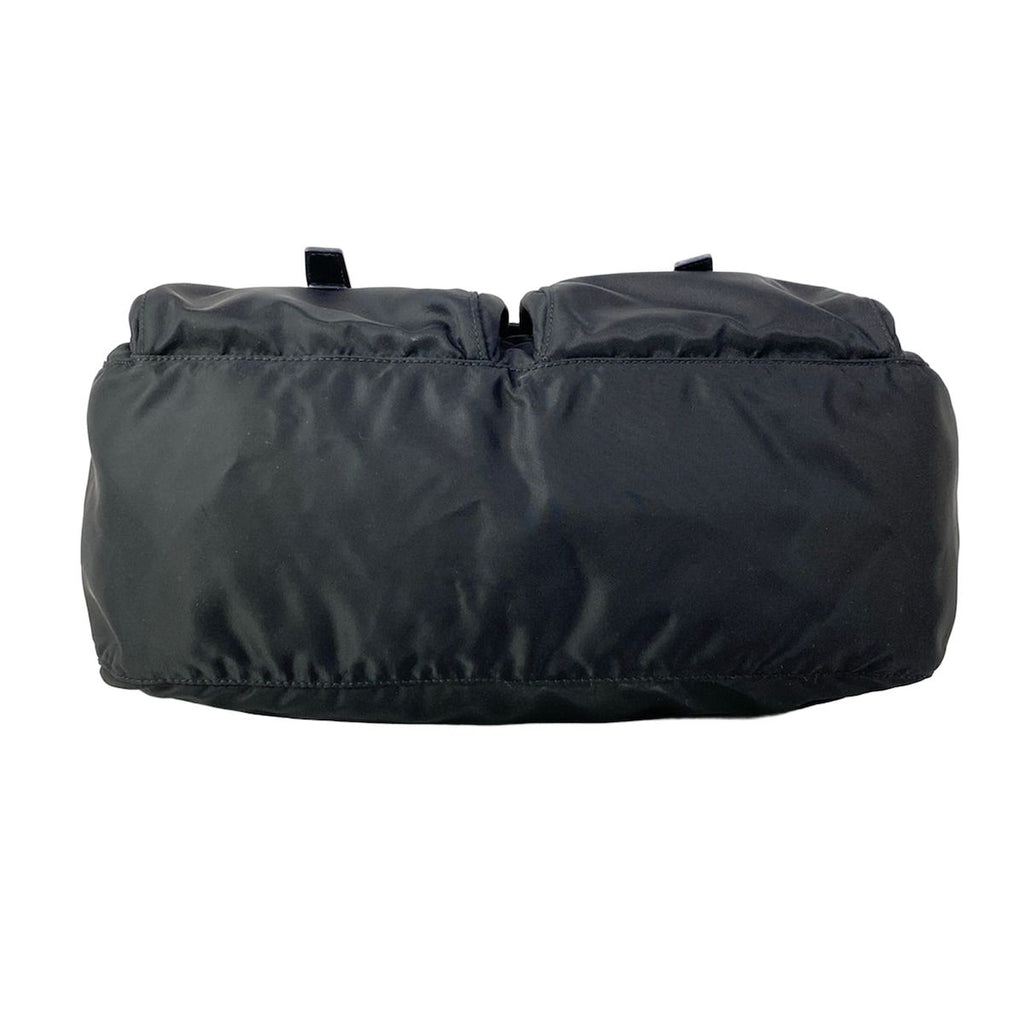 Prada Shoulder Bag Black Leather — view 5