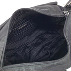 Prada Shoulder Bag Black Leather — view 7