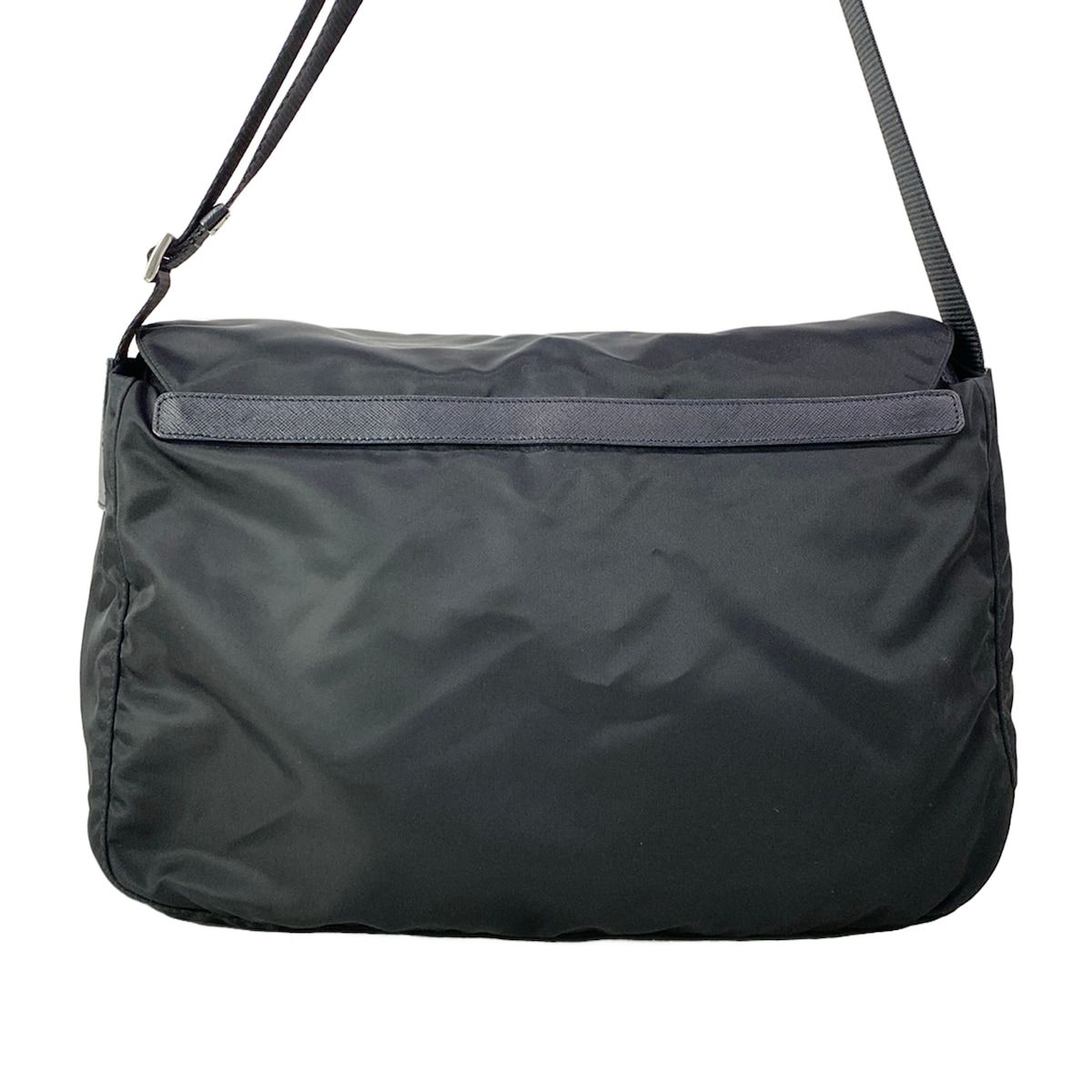 Prada Shoulder Bag Black Leather — view 3
