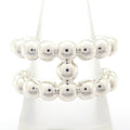 Hermes Ring 54 Chaine D'ancre Alea II Beads Silver