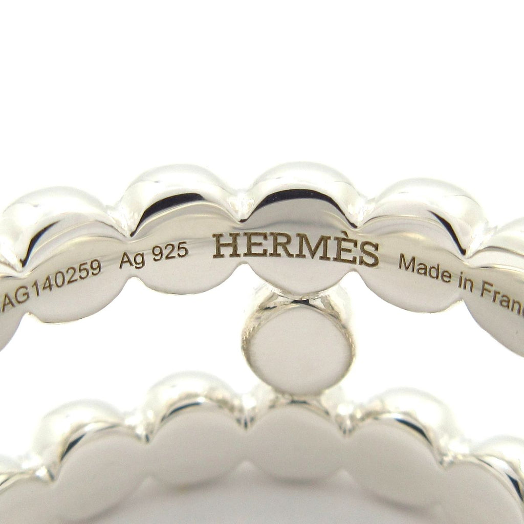 Hermes Ring 54 Chaine D'ancre Alea II Beads Silver — view 5