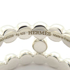 Hermes Ring 54 Chaine D'ancre Alea II Beads Silver — view 5