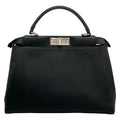 Fendi Handbag Peekaboo Regular Mon Star Black Leather
