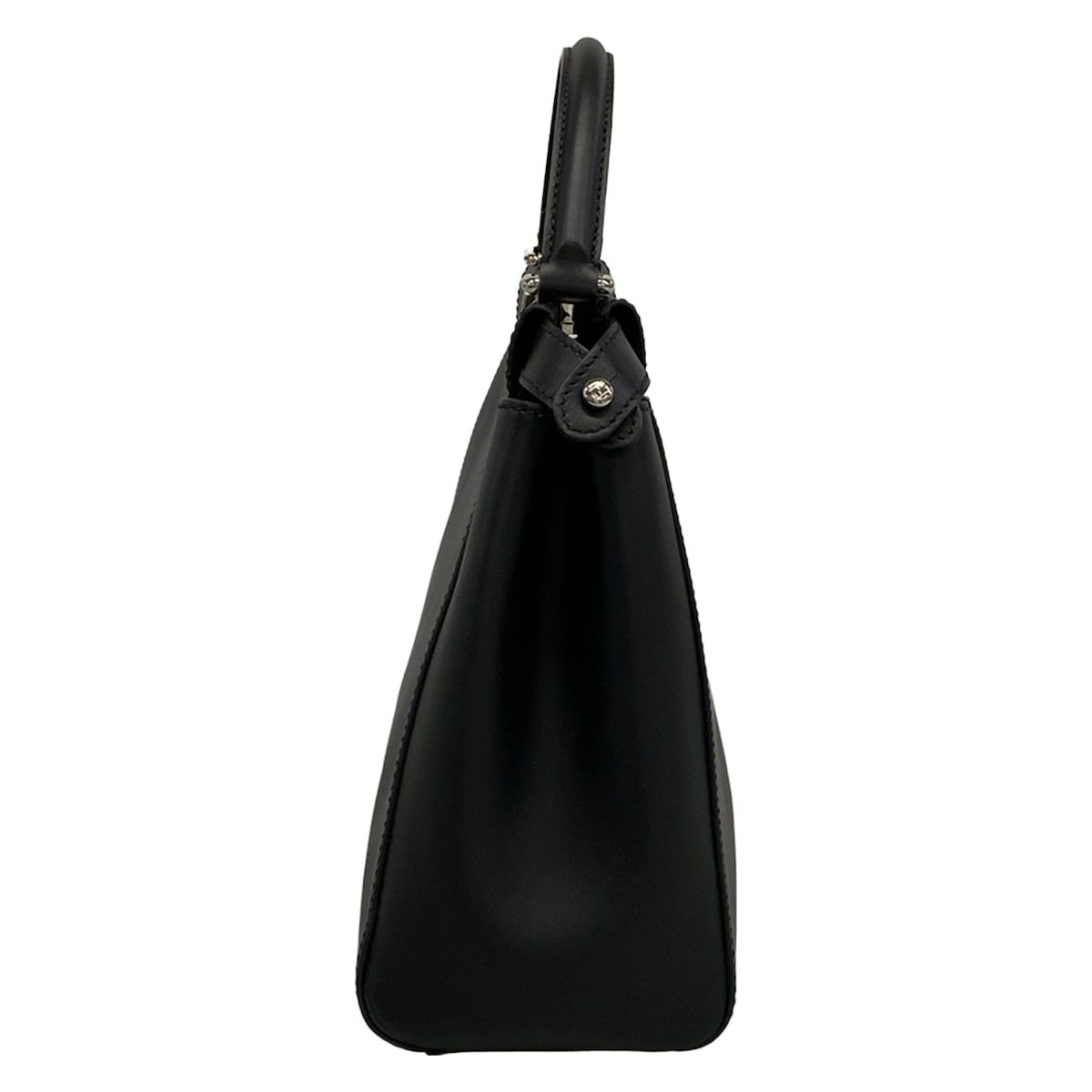 Fendi Handbag Peekaboo Regular Mon Star Black Leather — view 4