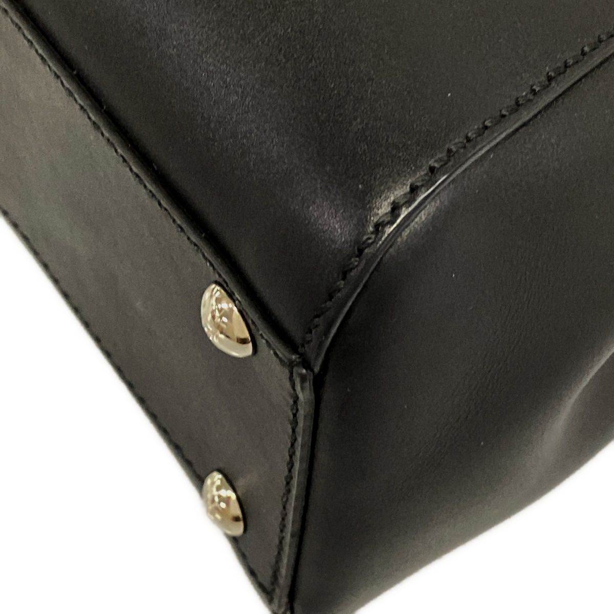 Fendi Handbag Peekaboo Regular Mon Star Black Leather — view 6