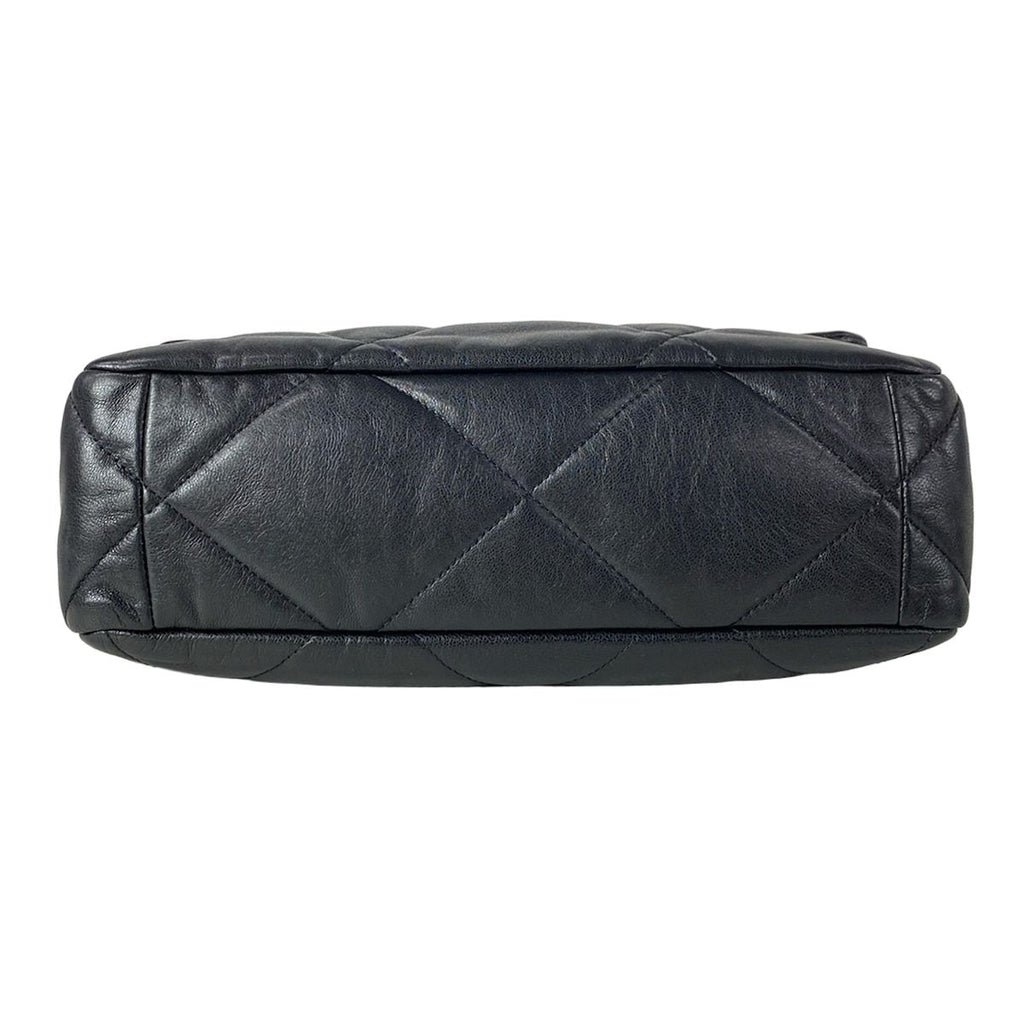 Chanel Shoulder Bag 19 Large Flap Black Chain 2-Way Lambskin — view 5