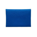 Hermes Coin Case Calvi Duo Verso Blue Zanzibar Mint Bicolor