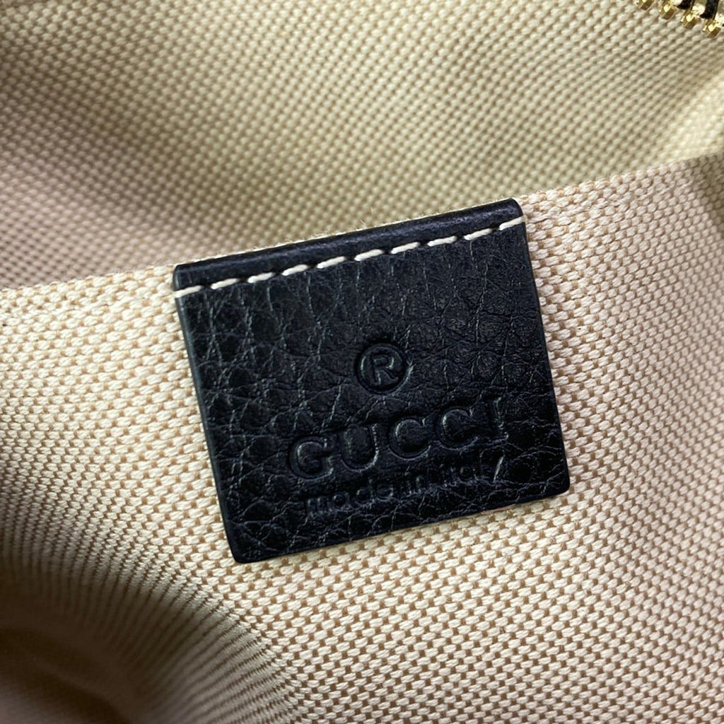 Gucci Shoulder Bag Soho Black Leather — view 9