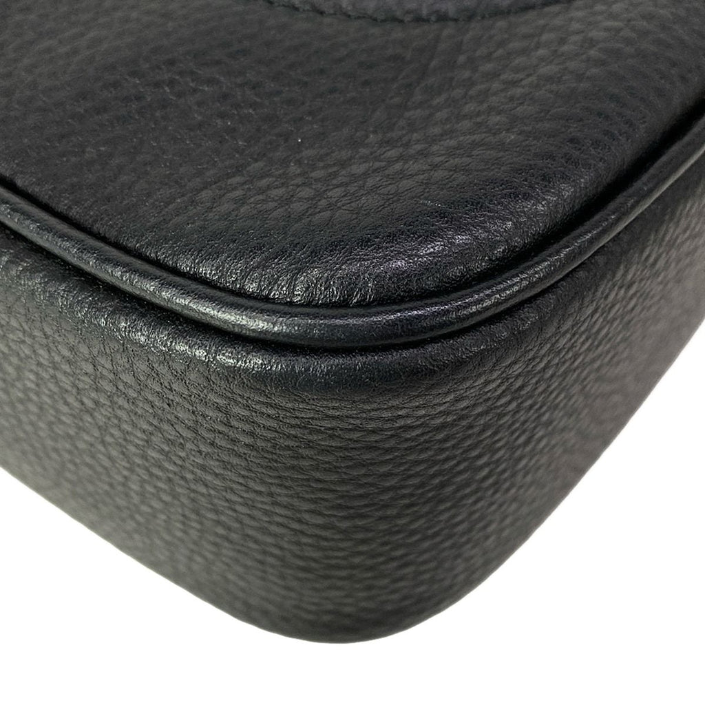 Gucci Shoulder Bag Soho Black Leather — view 6