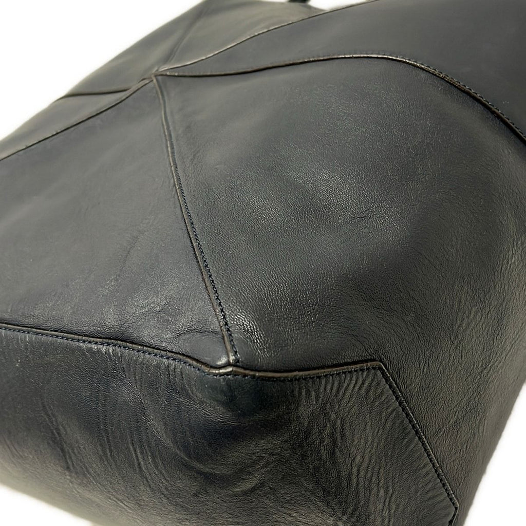 Loewe Tote Origamiara Dark Navy Leather — view 6