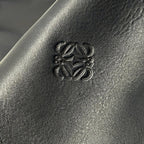 Loewe Tote Origamiara Dark Navy Leather — view 9