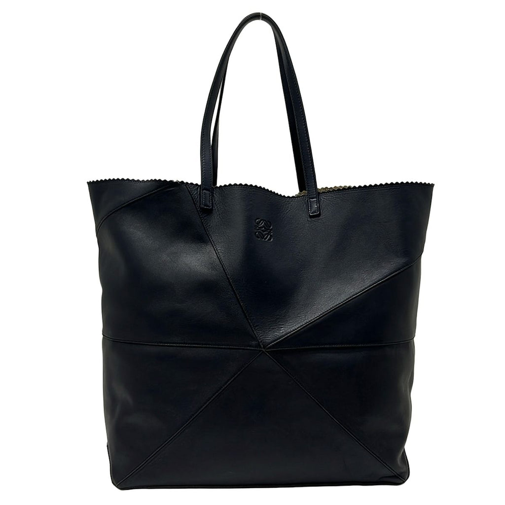 Loewe Tote Origamiara Dark Navy Leather