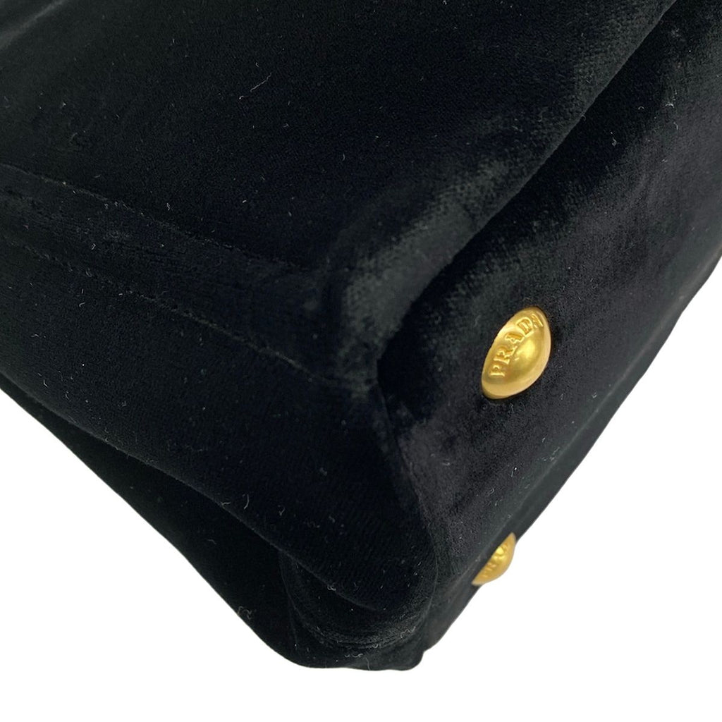 Prada Tote Canapa Mini Black — view 6