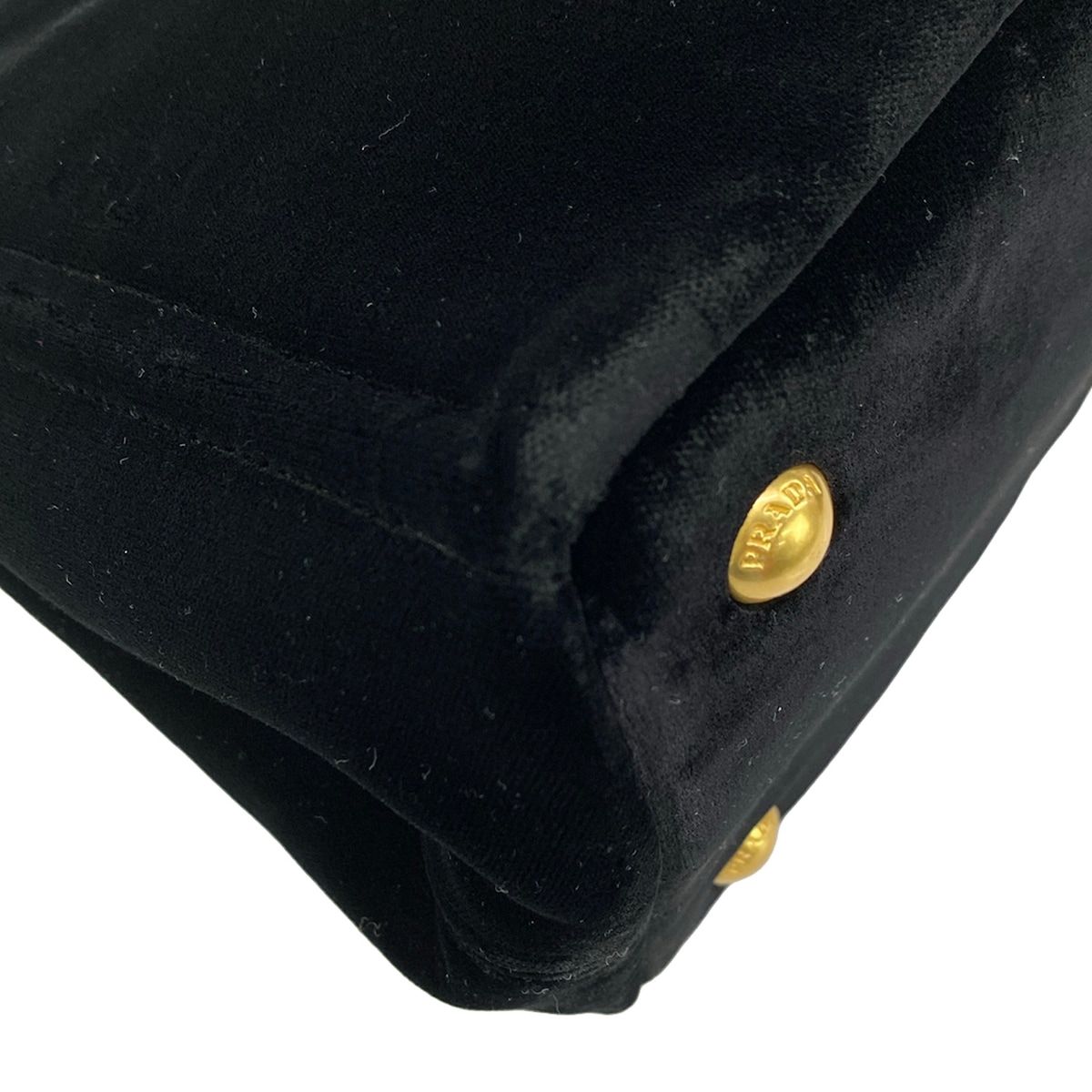 Prada Tote Canapa Mini Black — view 6