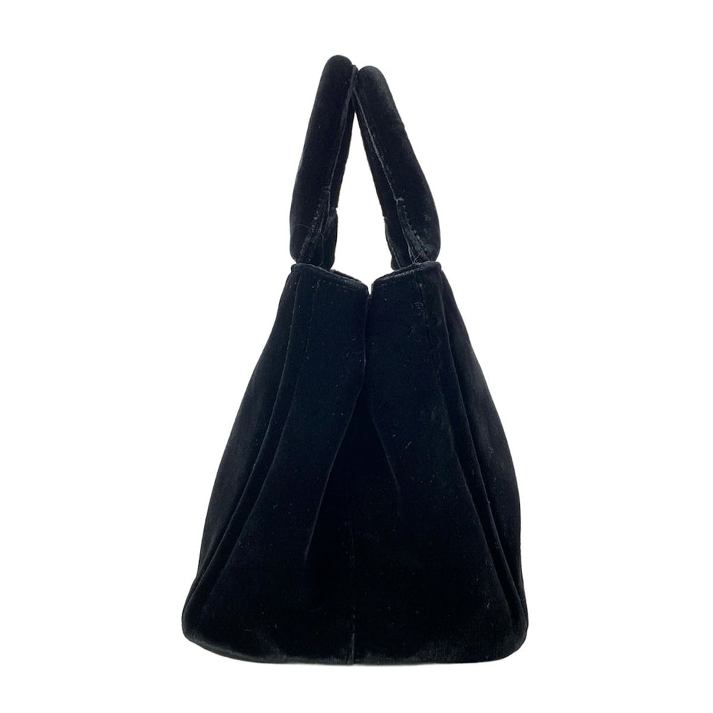Prada Tote Canapa Mini Black — view 4