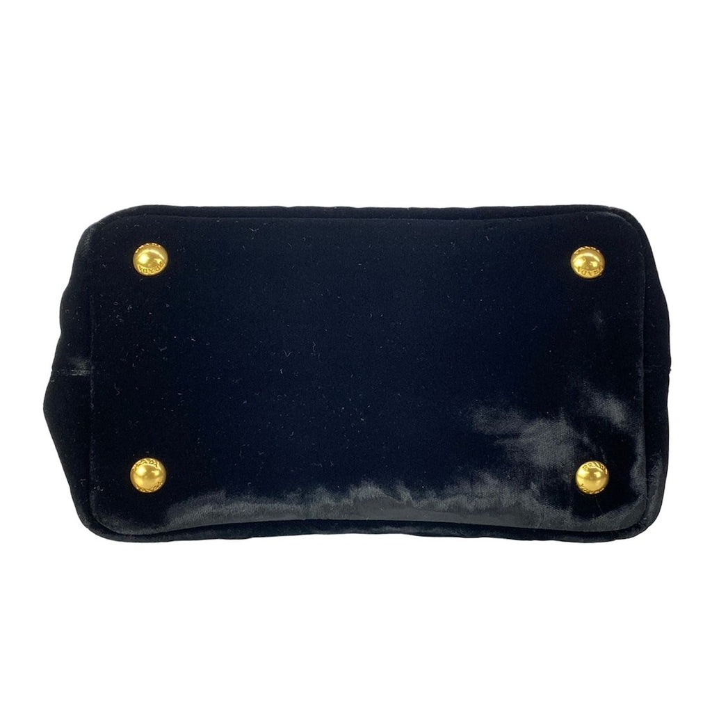 Prada Tote Canapa Mini Black — view 5