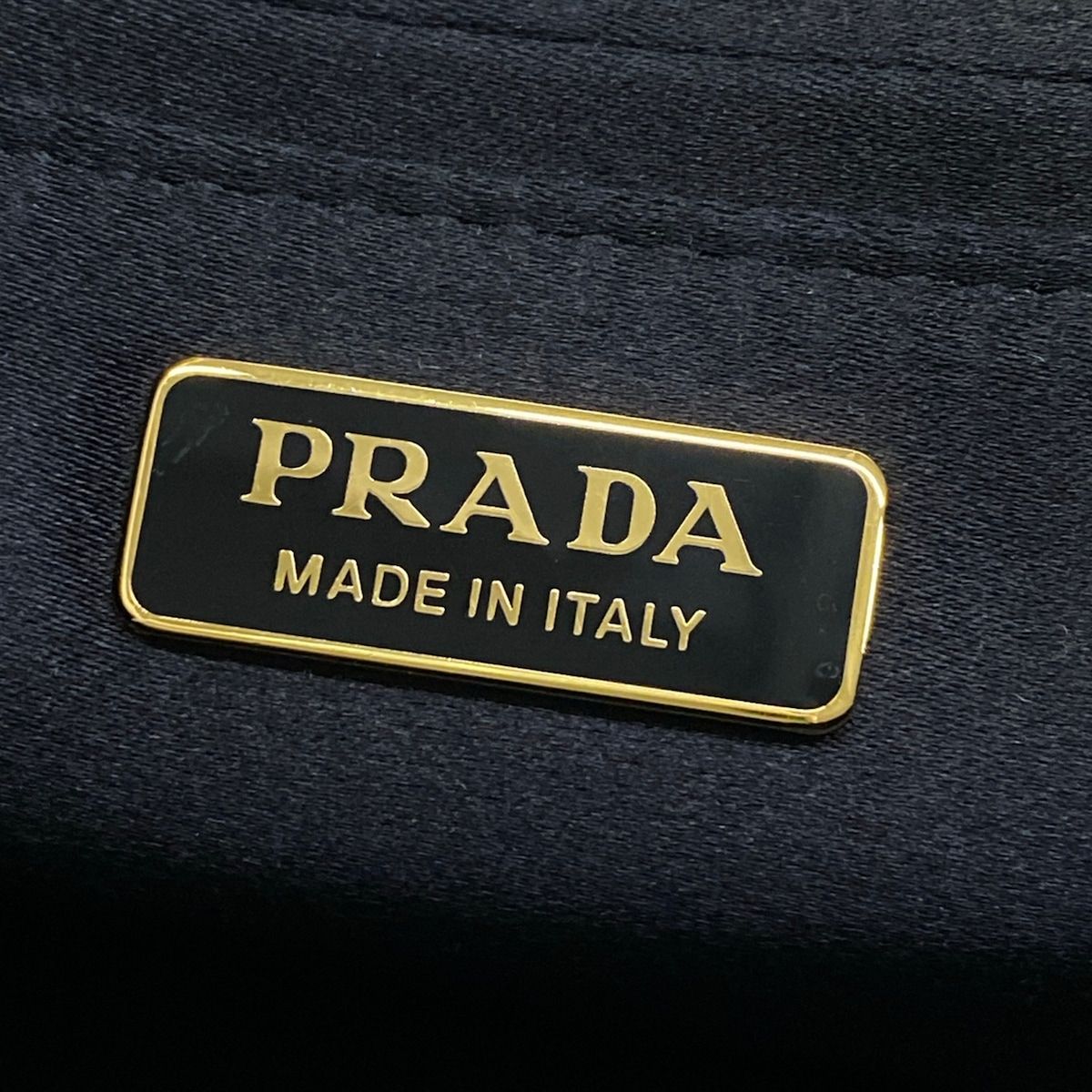 Prada Tote Canapa Mini Black — view 9
