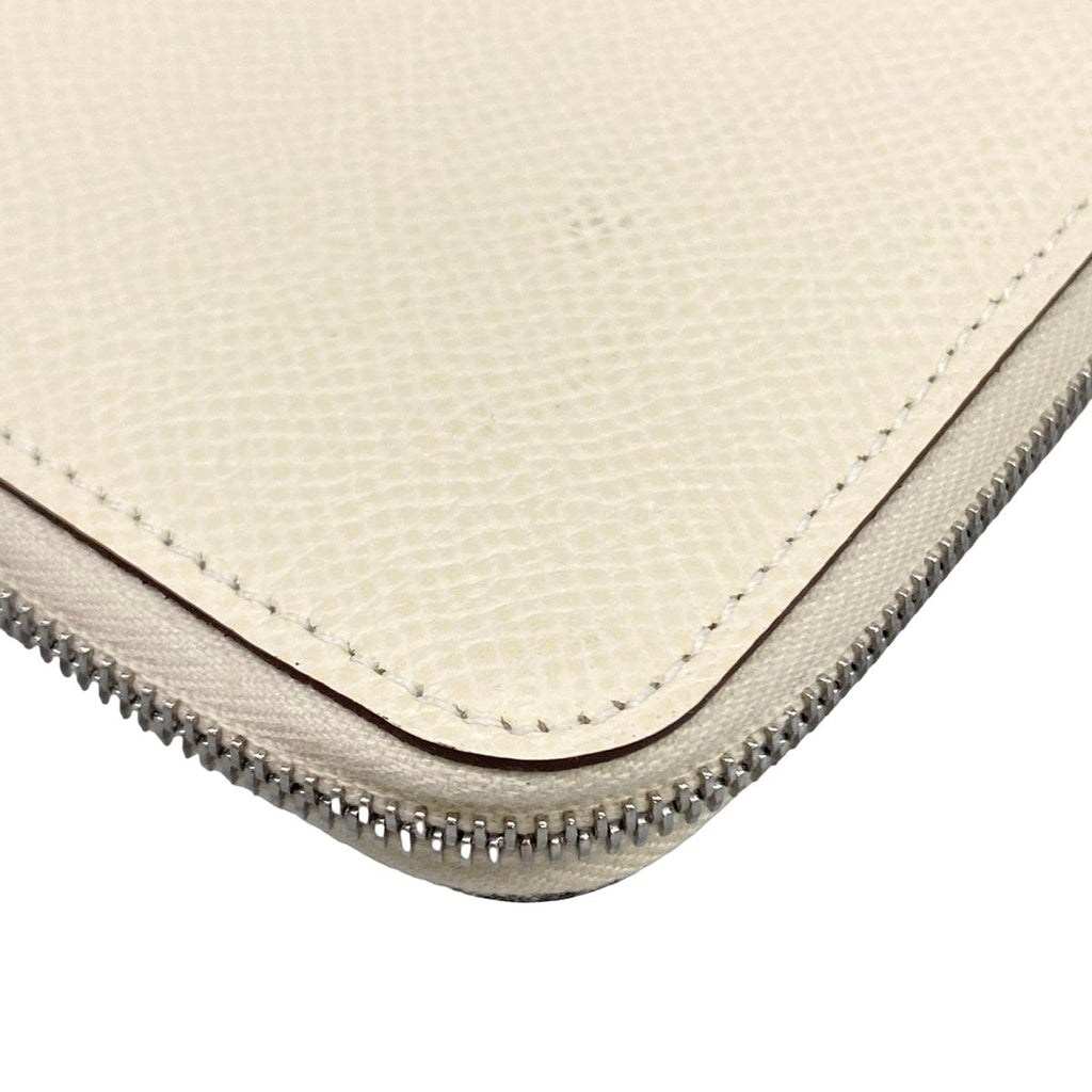 Hermes Coin Case Azap Compact Mini Silk in Nata Silver — view 5