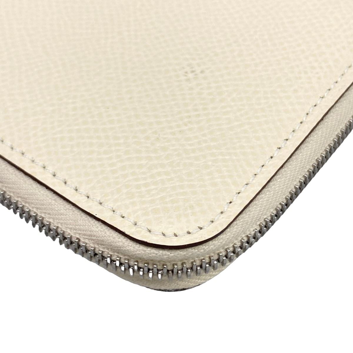 Hermes Coin Case Azap Compact Mini Silk in Nata Silver — view 5