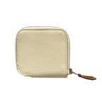Hermes Coin Case Azap Compact Mini Silk in Nata Silver — view 2