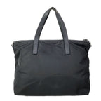 Prada Handbag Black Silver Studded Robot Leather — view 3