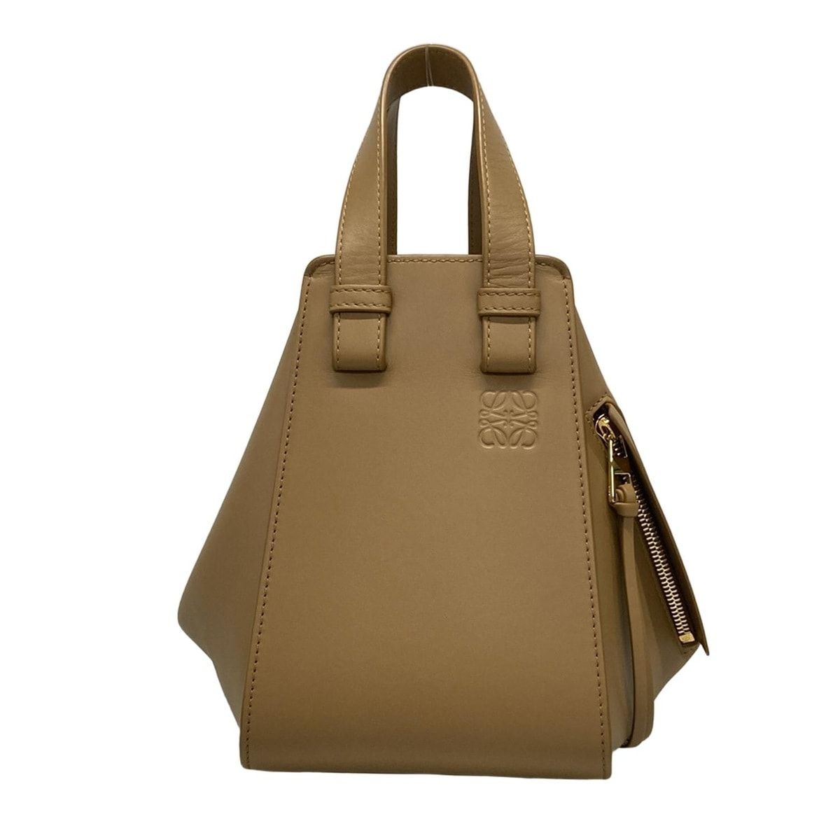 Loewe Handbag Hammock Bag Compact Brown