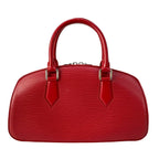 Louis Vuitton Handbag Epi Jasmine Rouge Leather