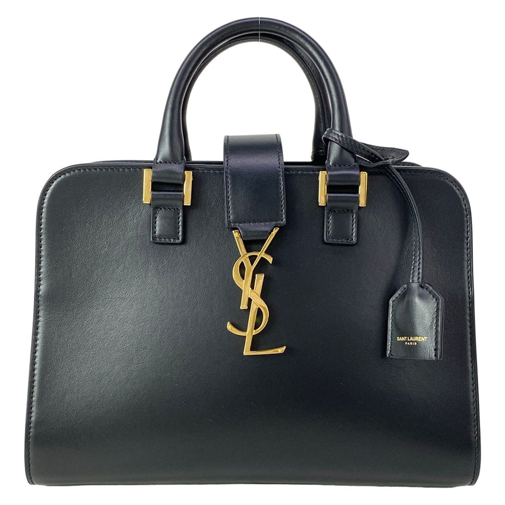 Saint Laurent Paris Handbag Baby Cabas Black Leather
