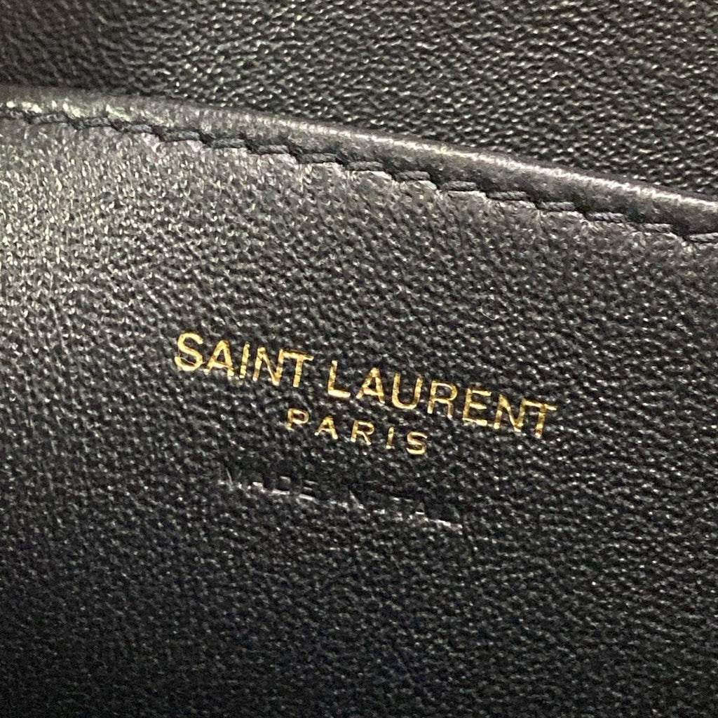 Saint Laurent Paris Handbag Baby Cabas Black Leather — view 9