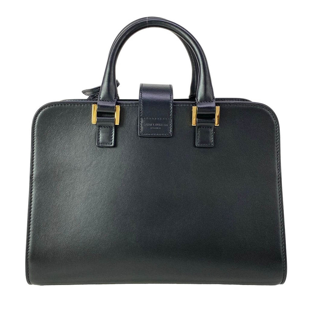 Saint Laurent Paris Handbag Baby Cabas Black Leather — view 3