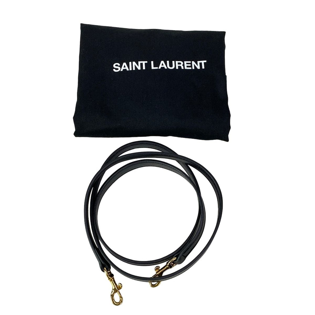 Saint Laurent Paris Handbag Baby Cabas Black Leather — view 8
