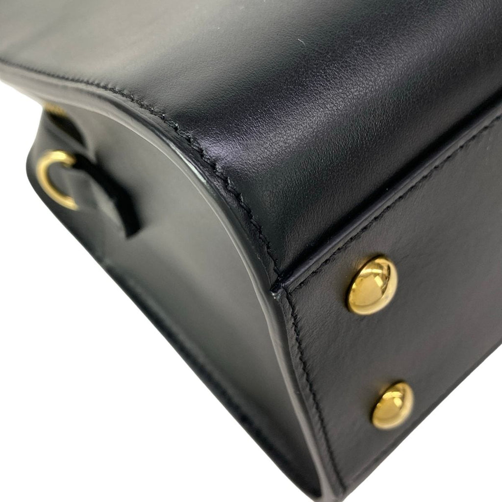 Saint Laurent Paris Handbag Baby Cabas Black Leather — view 6