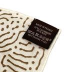 Hermes Shawl Carre Geant 140 Light Brown Ivory Cashmere Silk Scarf — view 3