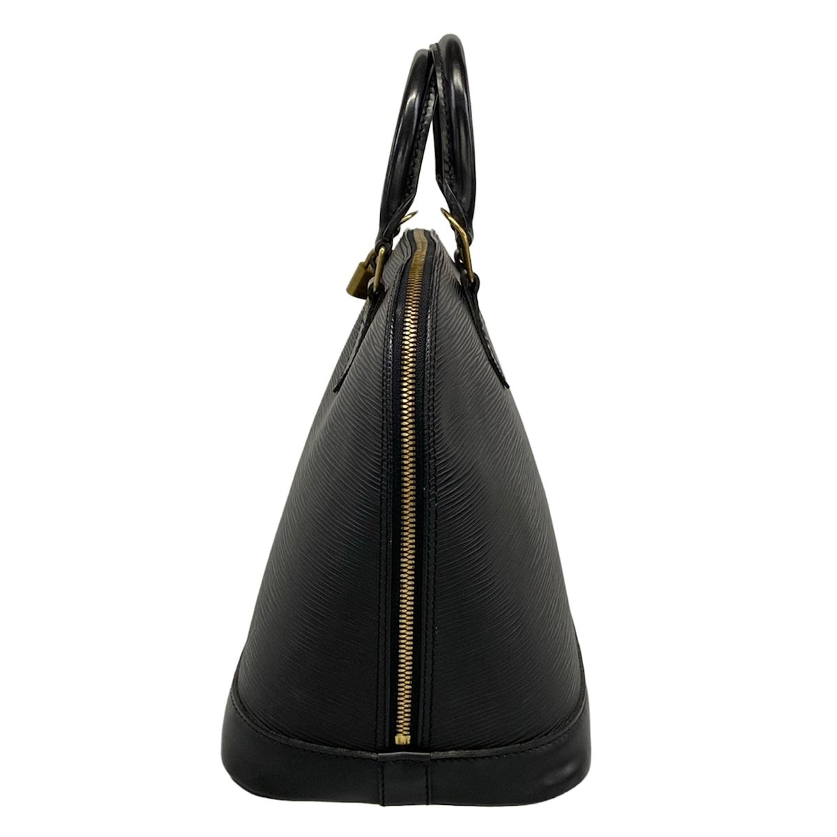 Louis Vuitton Handbag Epi Alma Noir Gold Leather — view 4