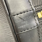 Louis Vuitton Handbag Epi Alma Noir Gold Leather — view 8