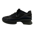 Prada Sneakers 38.5 Black Dark Navy
