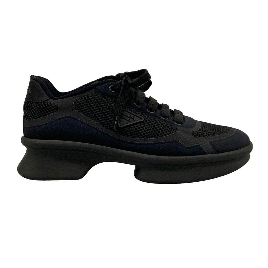 Prada Sneakers 38.5 Black Dark Navy — view 4